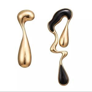 Asymmetric Artistic Post Earrings